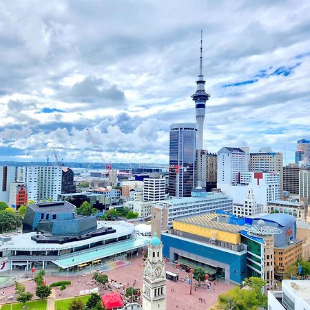 Skytower And City View 2 Bedroom Apartment On High Floor Auckland Exteriér fotografie