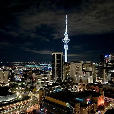 Skytower And City View 2 Bedroom Apartment On High Floor Auckland Exteriér fotografie